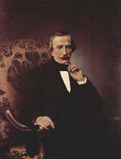 Portrait of Massimo d Azeglio, Francesco Hayez